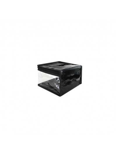 Trousse Noire Cristal Pm 17.5*13.5*10Cm