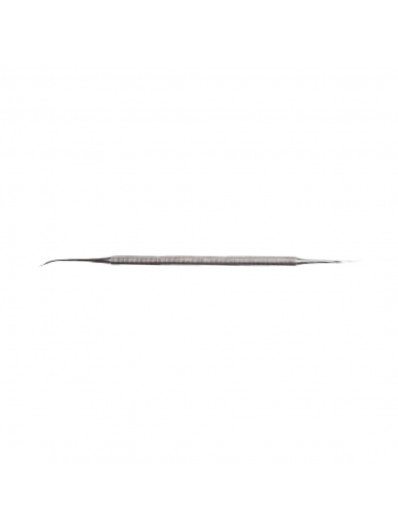 Lime De Coin Double Droite/Courbée Fine Inox 14 Cm
