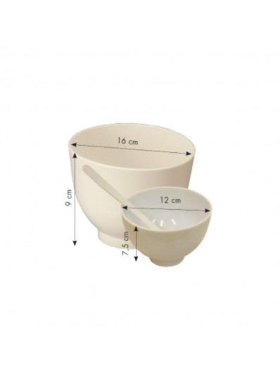 Bol Flexible Blanc 700ml Corps