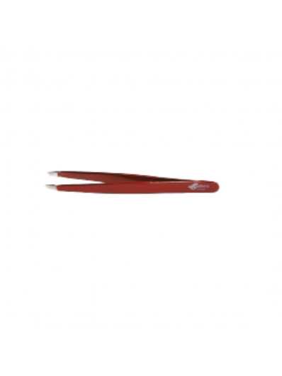 Pince A Epiler Oblique Rouge