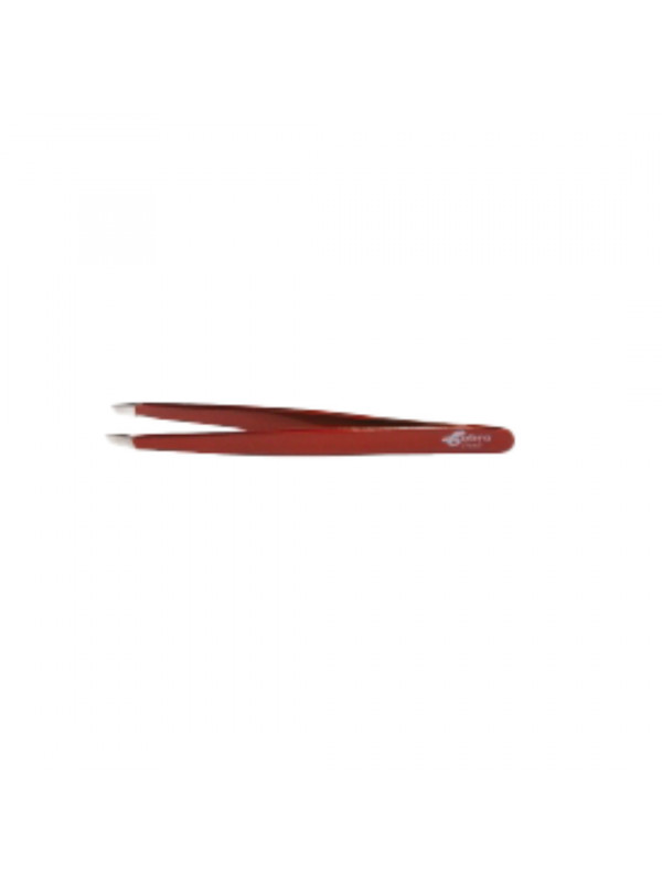 Pince A Epiler Oblique Rouge 8711.02 RCos