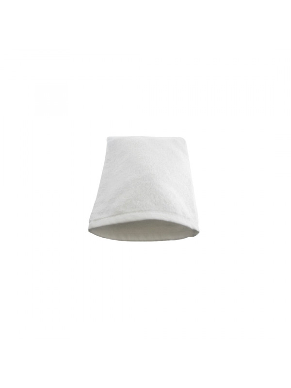 Gant De Toilette Blanc 100% Coton 16*22Cm XLING0004 RCos