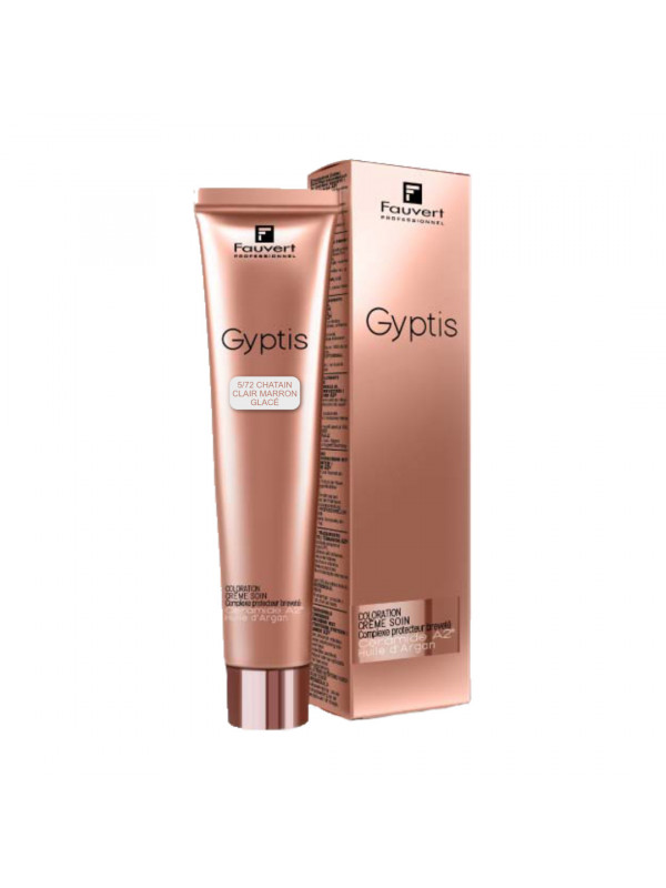 Coloration Gyptis 100ml  5/72 Chatain Clair Marron Glace F3572100 RCos