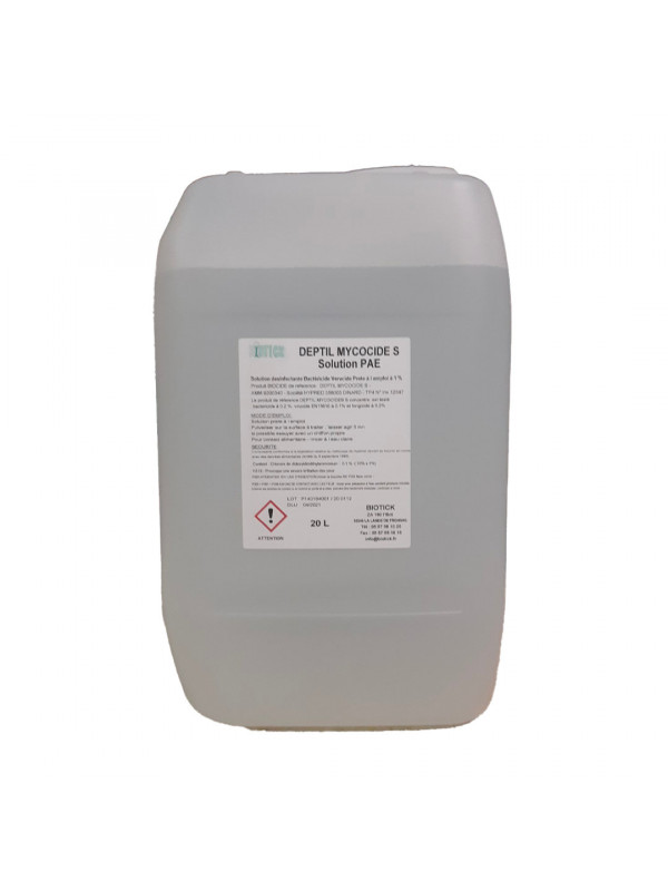 Désinfectant Virucide Bactéricide Bidon 20L DESVIRUS RCos