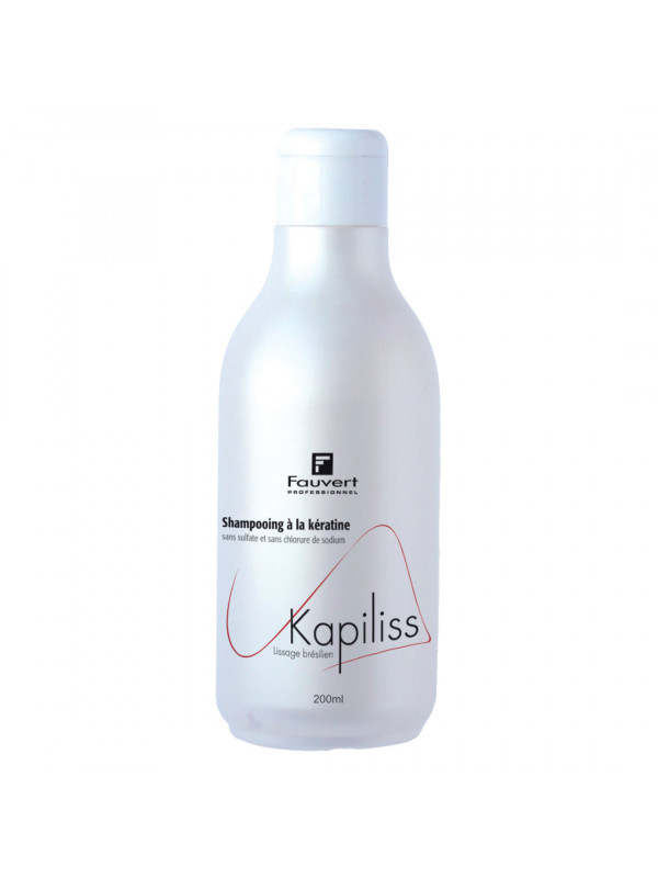 Shampooing Sans Sulfate Kapiliss Soin Kératine Fauvert 200ml F5204200 RCos