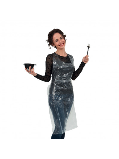 Tablier Jetable Transparent 20Pcs