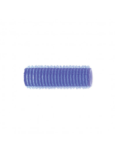 Bigoudis Adhesif  15Mm Bleu 12 Pièces