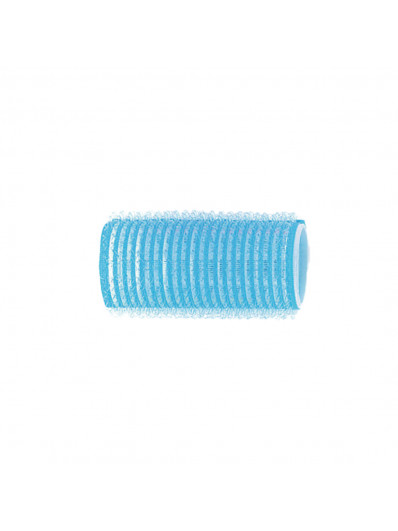 Bigoudis Adhesif  28Mm Bleu Ciel 12 Pièces