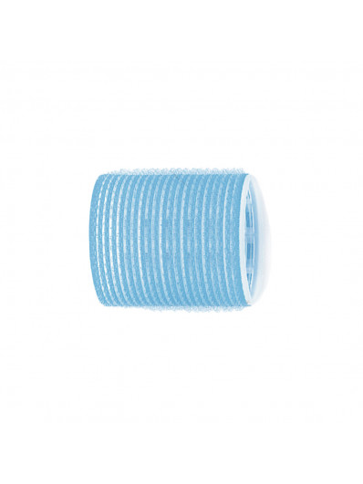 Bigoudis Adhesif 56Mm Bleu Ciel 6 Pièces