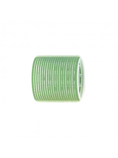 Bigoudis Adhesif 61Mm Vert 6 Pièces