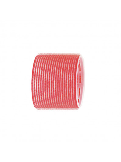 Bigoudis Adhesif 70Mm Rouge 6 Pièces