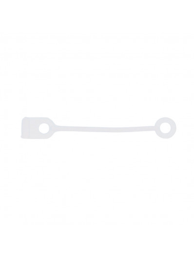 Elastique Silicone Court Rond 50 Pcs Court