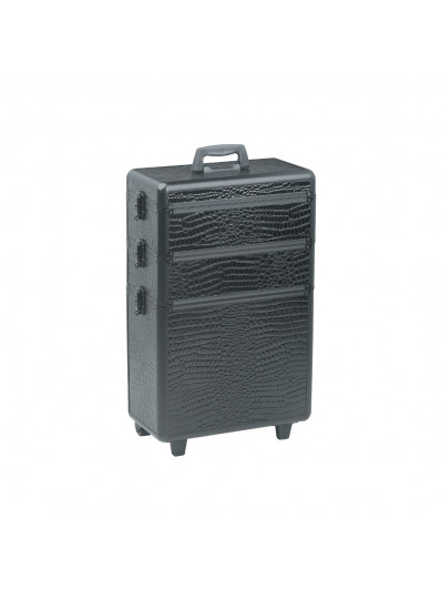 Croco Valise Aluminium A 3 Etages 63X36X22Cm